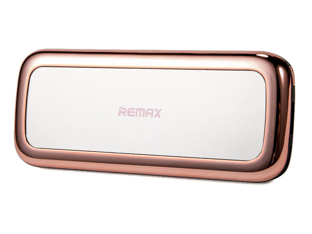 Внешняя батарея Remax Mirror series универсальная (10000 mAh, розовая)