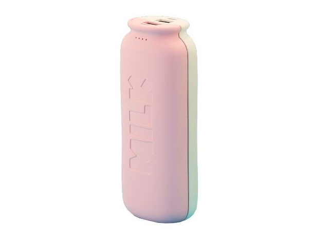 Внешняя батарея Remax Milk Series универсальная (11000 mAh, составная, розовая)
