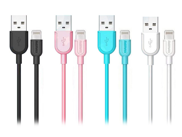 USB-кабель Remax Souffle Data Cable (Lightning, 1 м, белый)