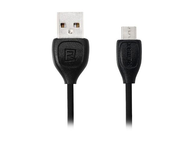 USB-кабель Remax Lesu Data Cable (microUSB, 1 м, черный)