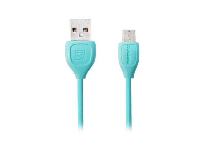 USB-кабель Remax Lesu Data Cable (microUSB, 1 м, голубой)