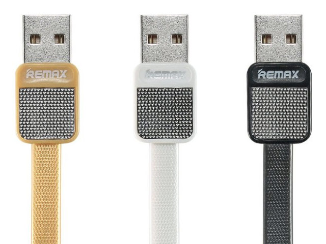 USB-кабель Remax Platinum Cable (microUSB, 1 м, плоский, белый)