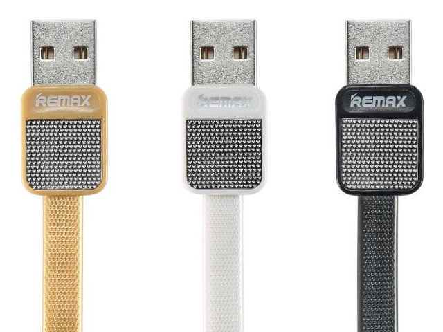 USB-кабель Remax Platinum Cable (microUSB, 1 м, плоский, черный)
