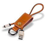 USB-кабель Remax Western Cable (Lightning, 0.2 м, кожаный, коричневый)