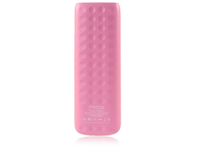 Внешняя батарея Remax Proda Lovely series универсальная (12000 mAh, розовая)