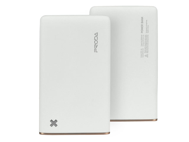 Внешняя батарея Remax Proda Crave Series универсальная (5000 mAh, белая/розовая)