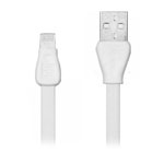 USB-кабель Remax Martin Data Cable (Lightning, 1 м, плоский, белый)