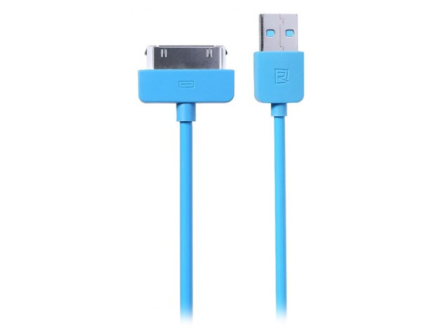 USB-кабель Remax Speed Data Cable (30-pin, 1 м, синий)