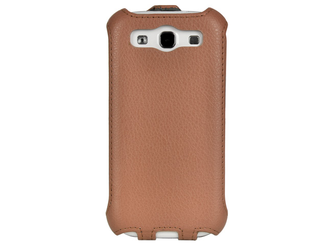 Чехол X-doria Dash Flip case для Samsung Galaxy S3 i9300 (коричневый, кожанный)