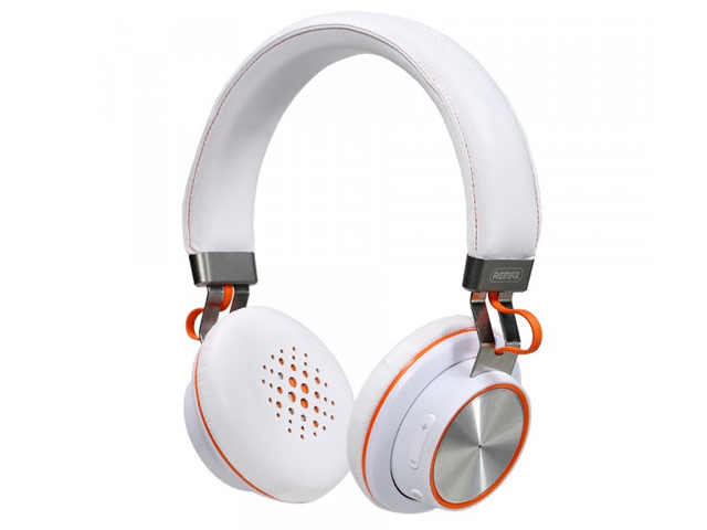 Беспроводные наушники Remax Bluetooth Headphone RB-195HB (белые, пульт/микрофон, 20-20000 Гц)