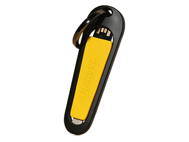 USB-кабель Remax Rings Cable (Lightning, брелок, желтый)