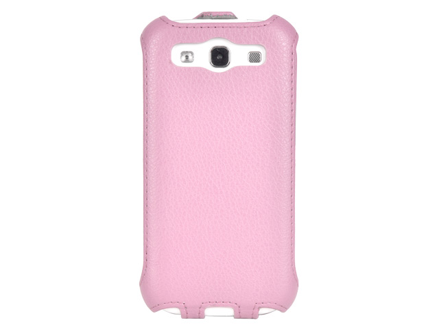 Чехол X-doria Dash Flip case для Samsung Galaxy S3 i9300 (розовый, кожанный)