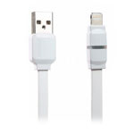 USB-кабель Remax Breathe Cable (Lightning, 1 м, плоский, белый)