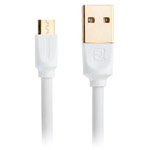 USB-кабель Remax Radiance Cable (microUSB, 1 м, белый)