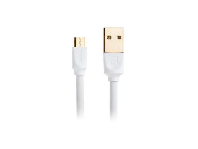 USB-кабель Remax Radiance Cable (microUSB, 1 м, белый)