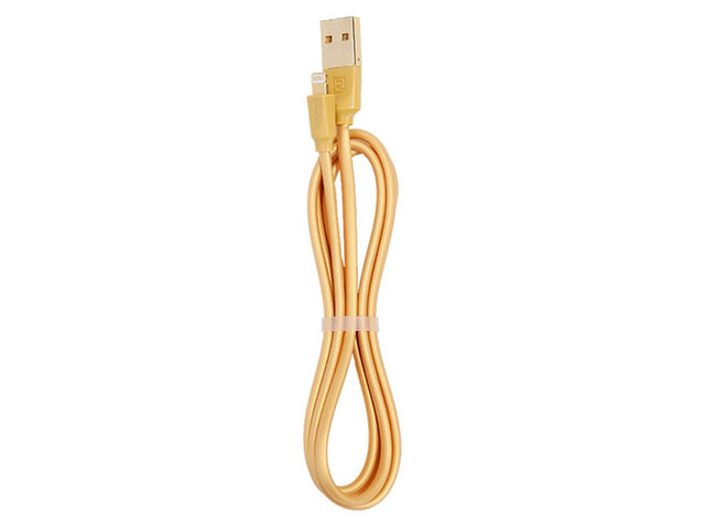 USB-кабель Remax Radiance Cable (Lightning, 1 м, желтый)