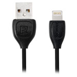 USB-кабель Remax Lesu Data Cable (Lightning, 1 м, черный)