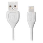 USB-кабель Remax Lesu Data Cable (Lightning, 1 м, белый)