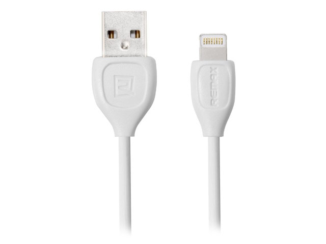 USB-кабель Remax Lesu Data Cable (Lightning, 1 м, белый)