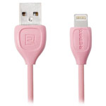 USB-кабель Remax Lesu Data Cable (Lightning, 1 м, розовый)
