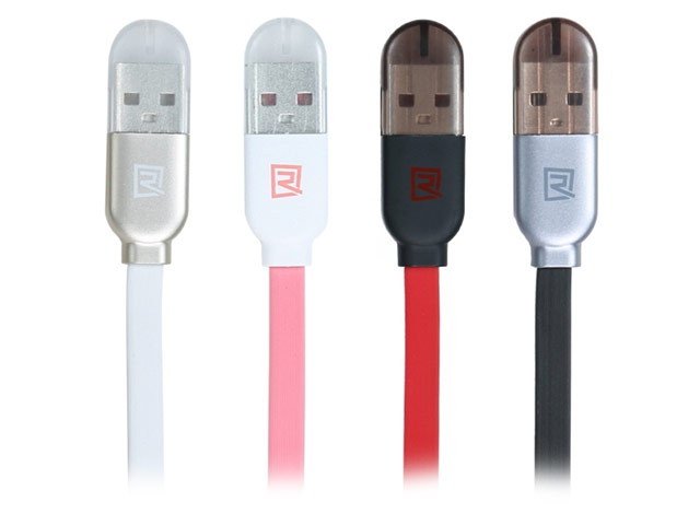 USB-кабель Remax Gemini 2-in-1 Cable (Lightning, microUSB, 1 м, белый)