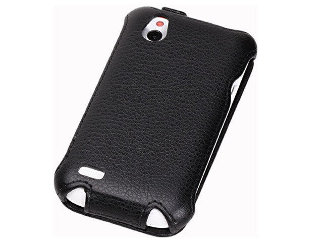 Чехол YooBao Slim leather case для HTC Desire V T328w (кожанный, черный)