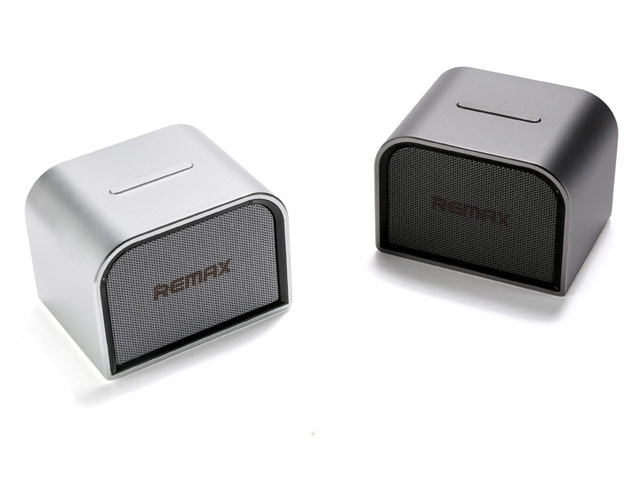 Портативная колонка Remax Portable Speaker M8 mini (серебристая, беcпроводная, моно)
