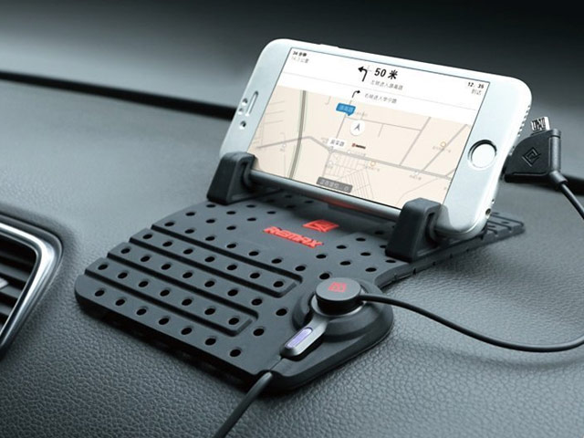 Автомобильный держатель Remax Superflexible Car Holder универсальный (черный, Lightning, microUSB)