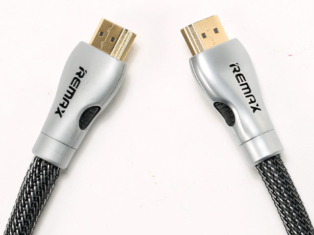 HDMI-кабель Remax Siry HDMI Cable универсальный (3D H.DTV, 4K, 3 метра, армированный, черный)