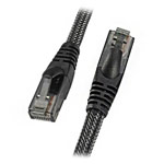 Ethernet-кабель Remax High-speed Network Cable универсальный (1 метр, армированный, черный)