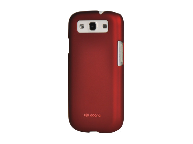 Чехол X-doria Engage Shine case для Samsung Galaxy S3 i9300 (красный, пластиковый)