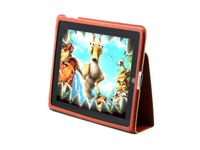 Чехол YooBao Lively Case для Apple iPad (кожанный, черный)