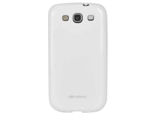 Чехол X-doria GelJacket case для Samsung Galaxy S3 i9300 (белый, гелевый)