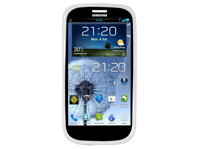 Чехол X-doria GelJacket case для Samsung Galaxy S3 i9300 (белый, гелевый)