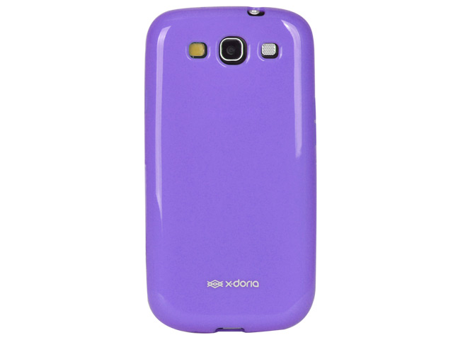 Чехол X-doria GelJacket case для Samsung Galaxy S3 i9300 (фиолетовый, гелевый)