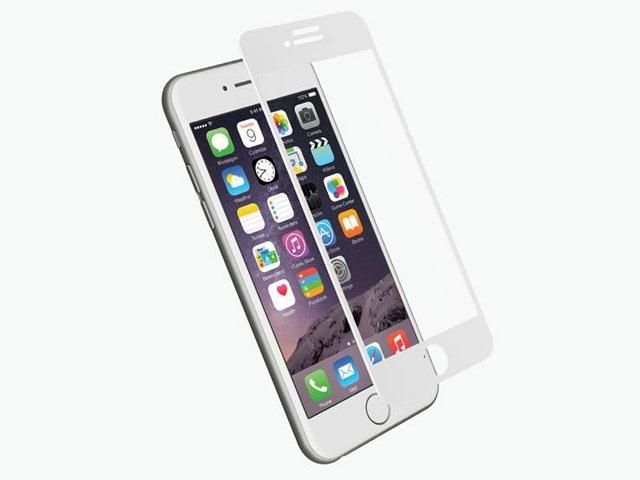 Защитная пленка Devia Jade Full Screen Tempered Glass для Apple iPhone 7 (стеклянная, 0.18 мм, белая)