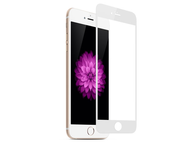 Защитная пленка Devia Jade Full Screen Tempered Glass для Apple iPhone 7 (стеклянная, 0.18 мм, белая)
