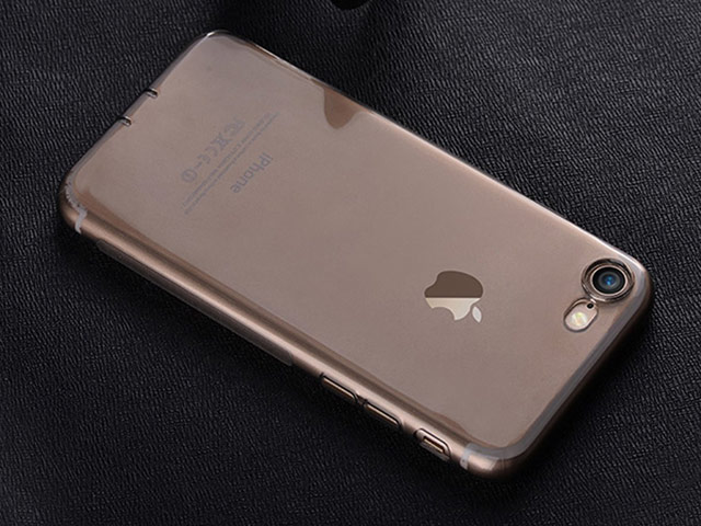 Чехол Devia Naked case для Apple iPhone 7 (серый, гелевый)