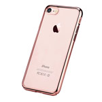 Чехол Devia Glimmer case для Apple iPhone 7 (розово-золотистый, пластиковый)