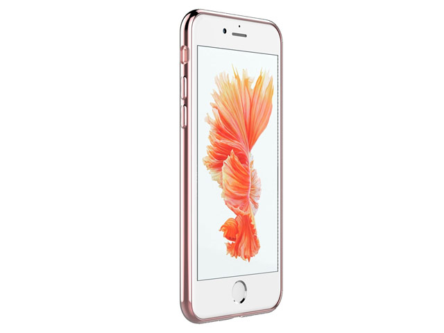 Чехол Devia Glimmer case для Apple iPhone 7 (розово-золотистый, пластиковый)