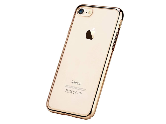 Чехол Devia Glimmer case для Apple iPhone 7 (золотистый, пластиковый)