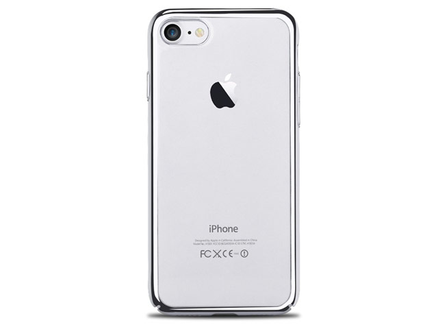 Чехол Devia Glimmer case для Apple iPhone 7 (серебристый, пластиковый)