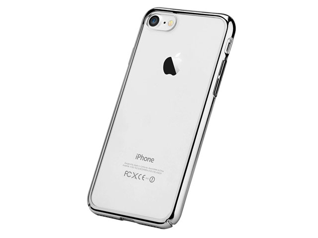 Чехол Devia Glimmer case для Apple iPhone 7 (серебристый, пластиковый)