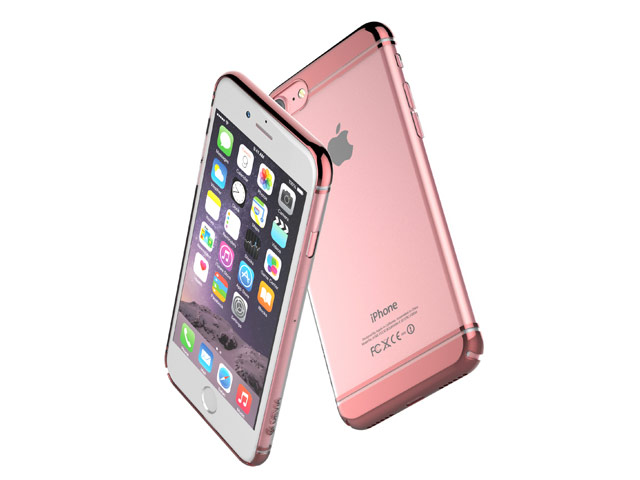 Чехол Devia Glimmer 2 case для Apple iPhone 7 (розово-золотистый, пластиковый)