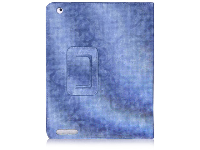 Чехол X-doria Dash Folio Denim case для Apple iPad 2/New iPad (фиолетовый, кожанный)