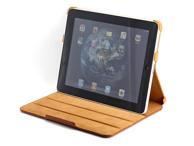 Чехол YooBao Magic case для Apple iPad (кожанный, коричневый)