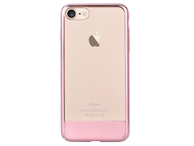 Чехол Vouni Sleek case для Apple iPhone 7 (розово-золотистый, пластиковый)