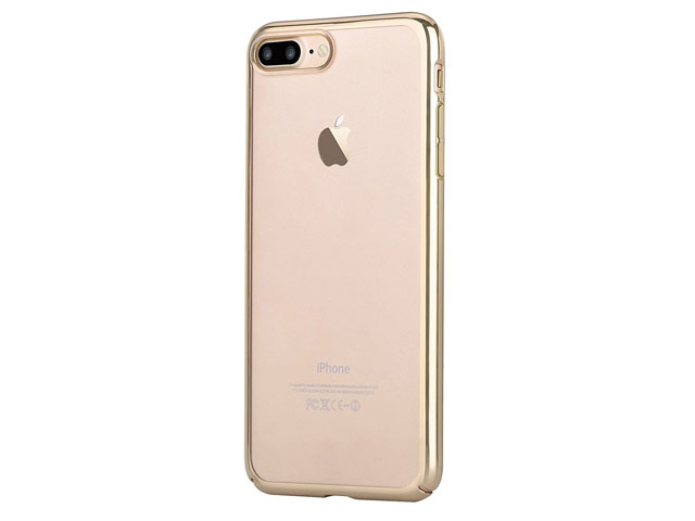 Чехол Devia Glimmer case для Apple iPhone 7 plus (золотистый, пластиковый)