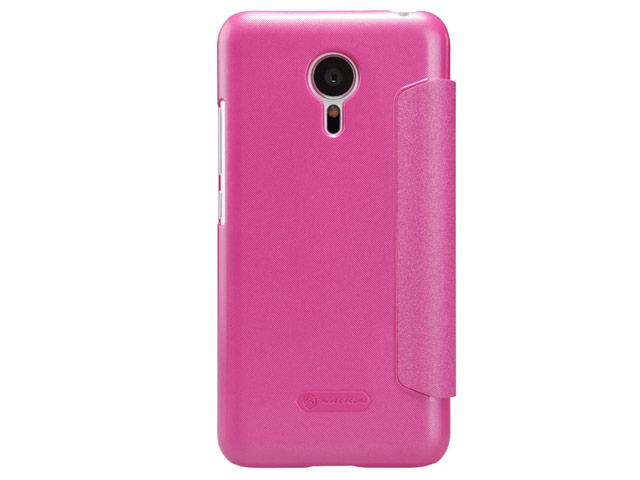 Чехол Nillkin Sparkle Leather Case для Meizu MX5 (розовый, винилискожа)