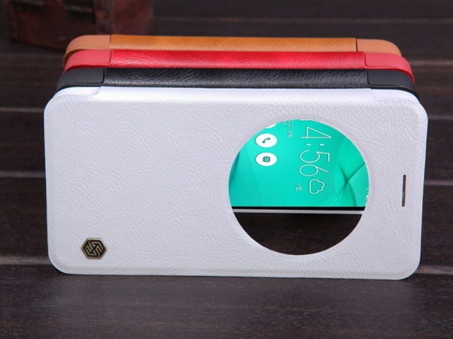 Чехол Nillkin Qin leather case для Asus Zenfone Max ZC550KL (красный, кожаный)